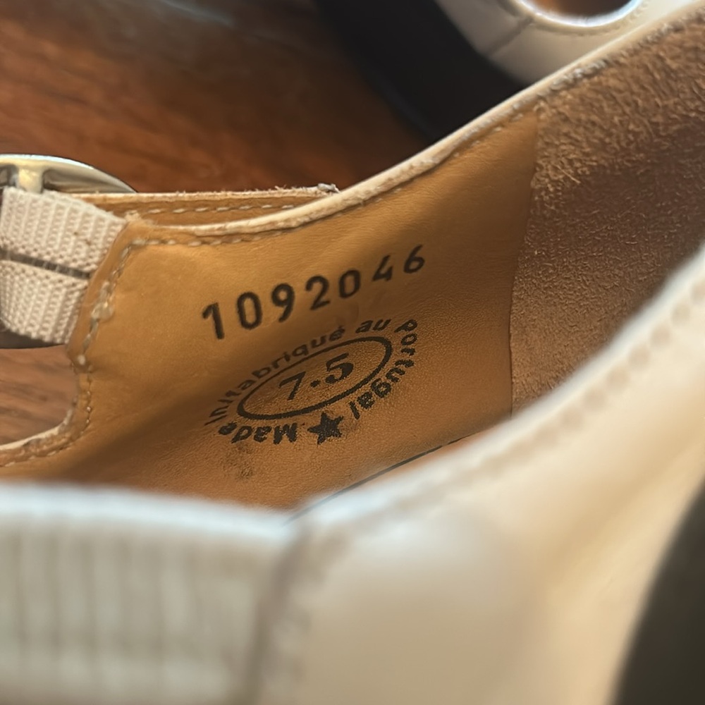 John Fluevog Bellevues Pearl Hart Criss Cross Mary Jane. Excellent Pre Owned. - Picture 5 of 11